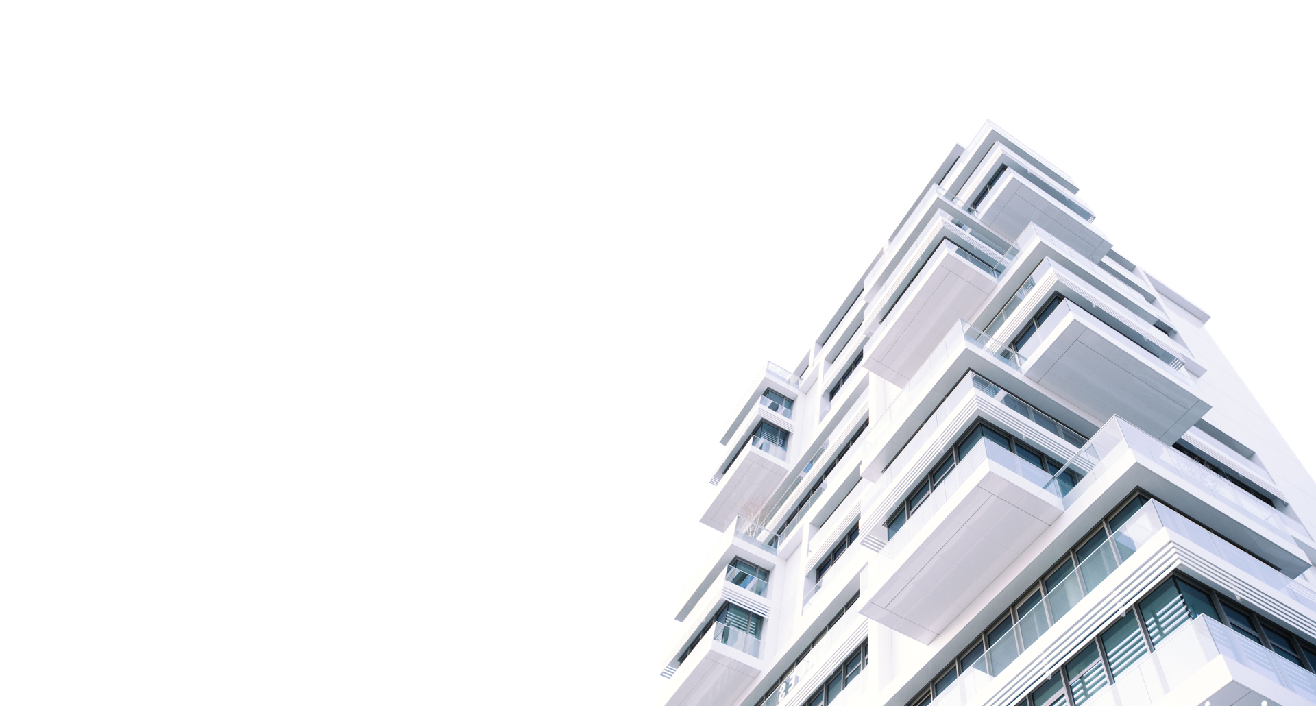 Modern apartment building - freeholder building insurance